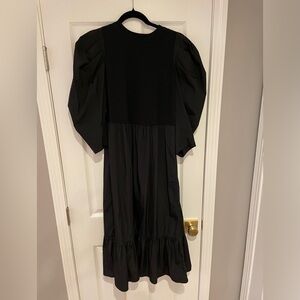 Sea New York Black Midi Dress